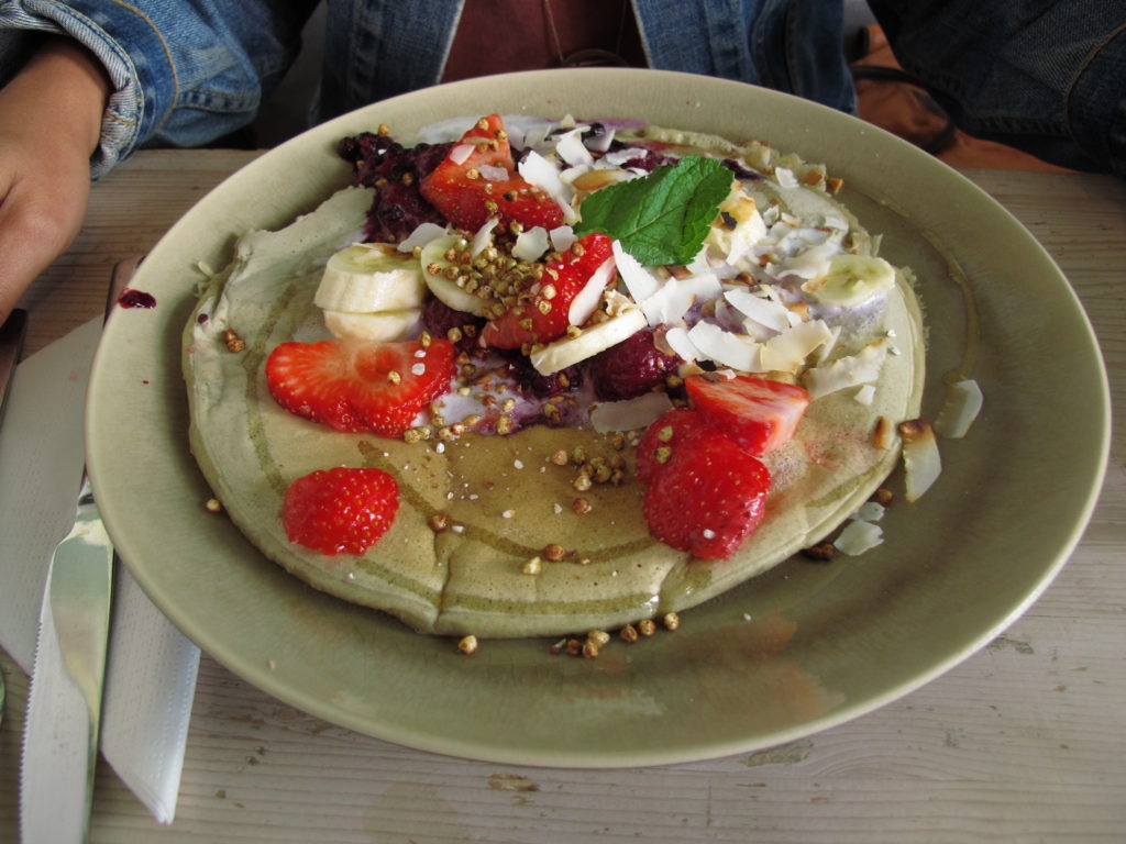 Greentrees matcha pancake